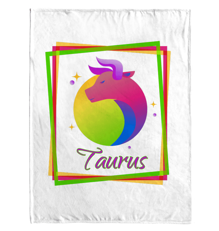 Taurus Sherpa Blanket | Zodiac Series 3 - Beyond T-shirts