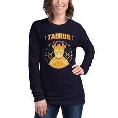 Taurus Unisex Long Sleeve Tee | Zodiac Series 1 - Beyond T-shirts