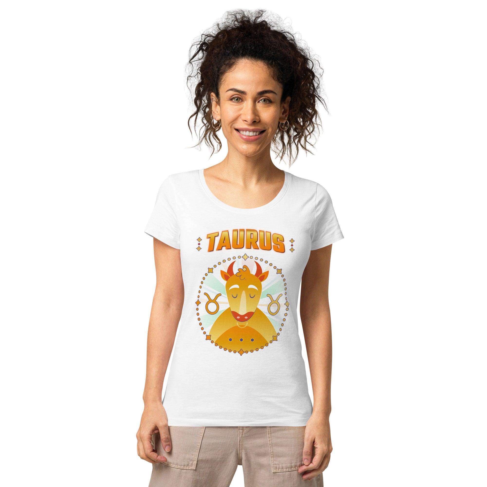 taurus Women’s Basic Organic T-Shirt | Zodiac Series 1 - Beyond T-shirts