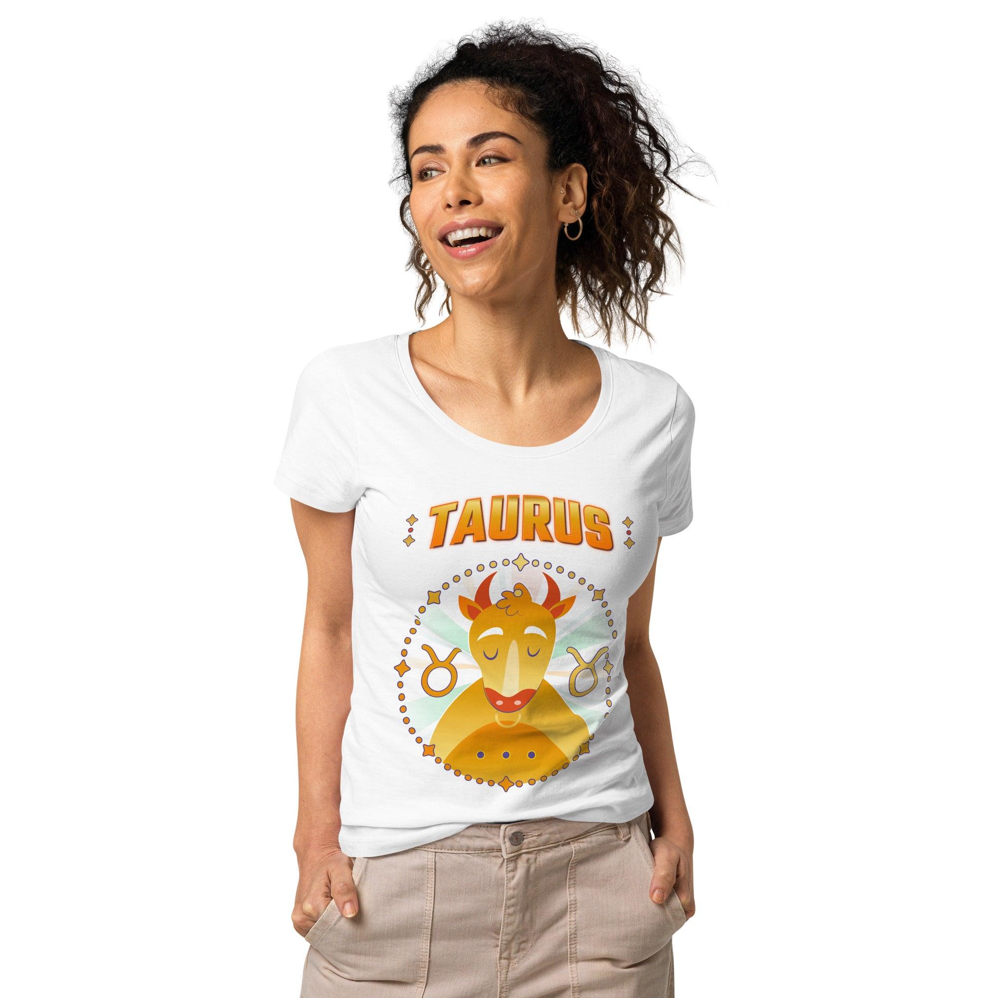 taurus Women’s Basic Organic T-Shirt | Zodiac Series 1 - Beyond T-shirts