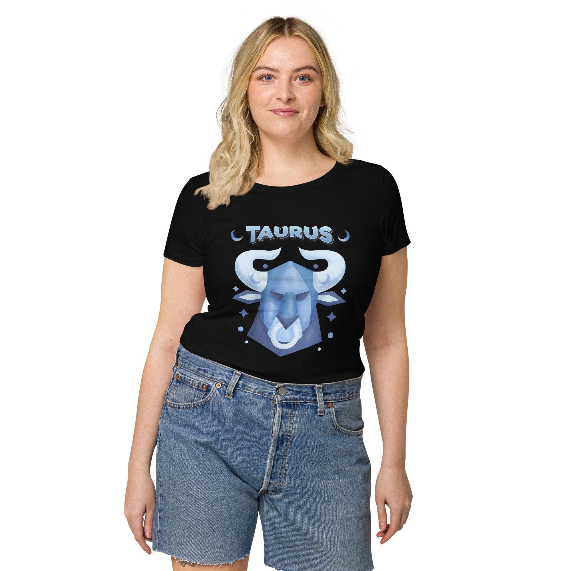 Taurus Women’s Basic Organic T-shirt | Zodiac Series 2 - Beyond T-shirts