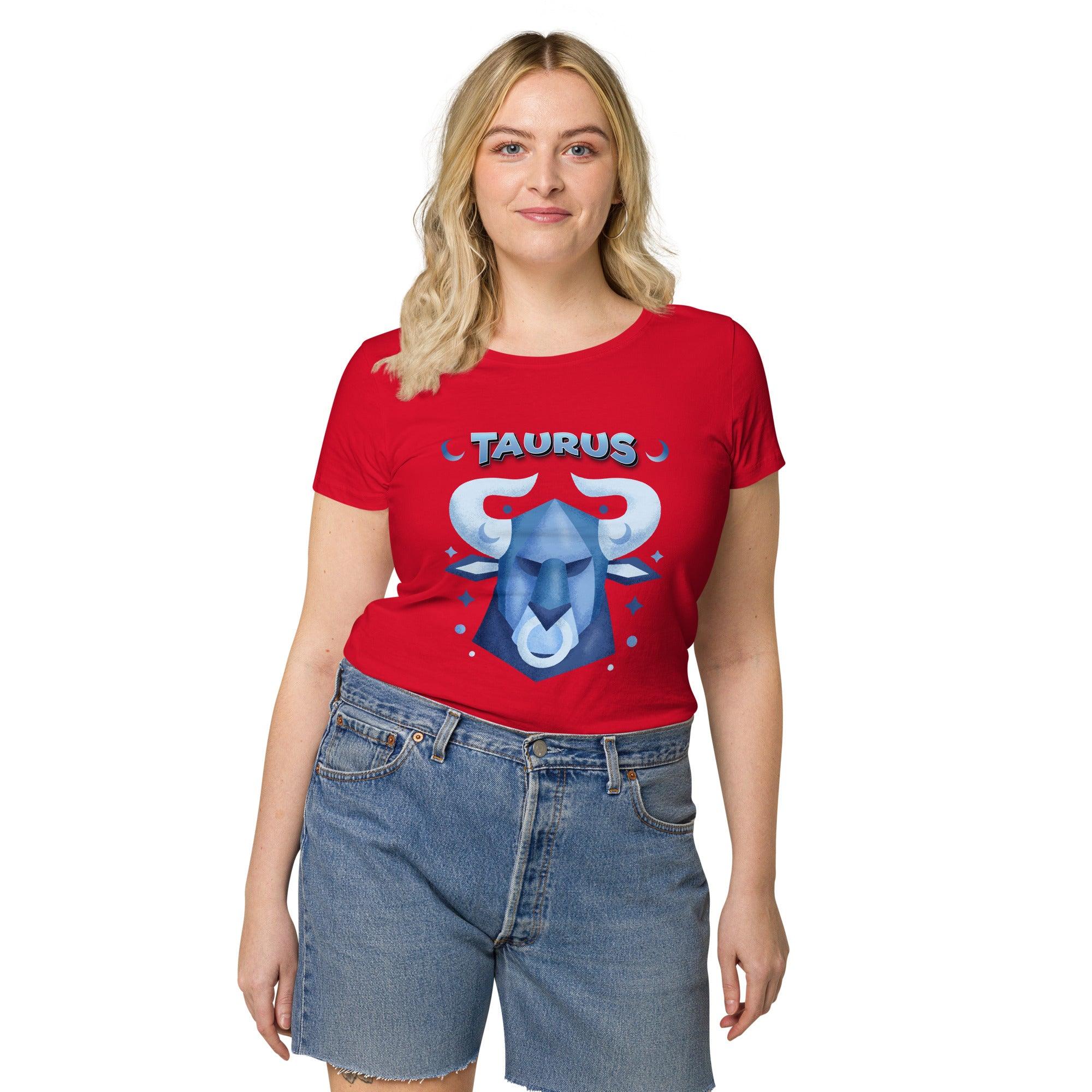 Taurus Women’s Basic Organic T-shirt | Zodiac Series 2 - Beyond T-shirts