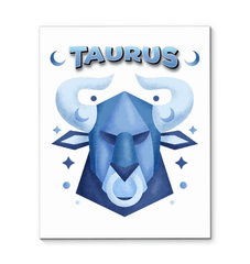 Taurus Wrapped Canvas 16x20 | Zodiac Series 2 - Beyond T-shirts