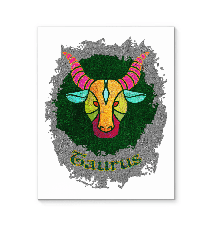 Taurus Wrapped Canvas | Zodiac series 11 - Beyond T-shirts