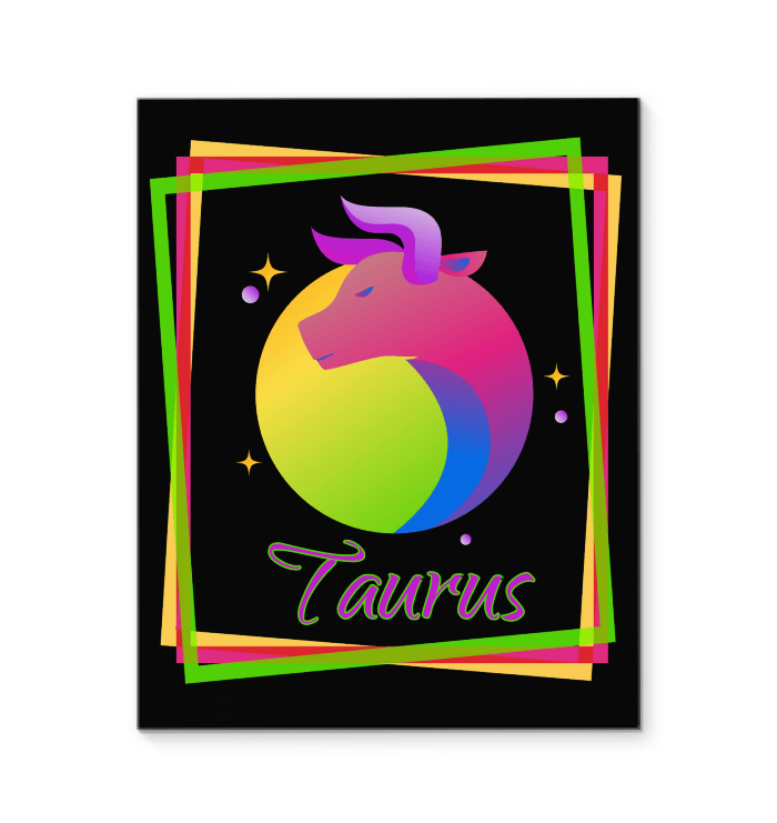 Taurus Wrapped Canvas | Zodiac series 3 - Beyond T-shirts