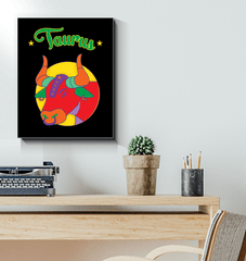 Taurus Wrapped Canvas | Zodiac series 5 - Beyond T-shirts