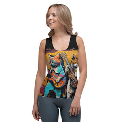 That's A Meowsterpiece Sublimation Cut & Sew Tank Top - Beyond T-shirts