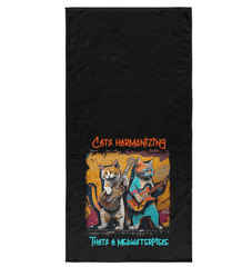 Thats A Meowsterpiece Bath Towel - Beyond T-shirts