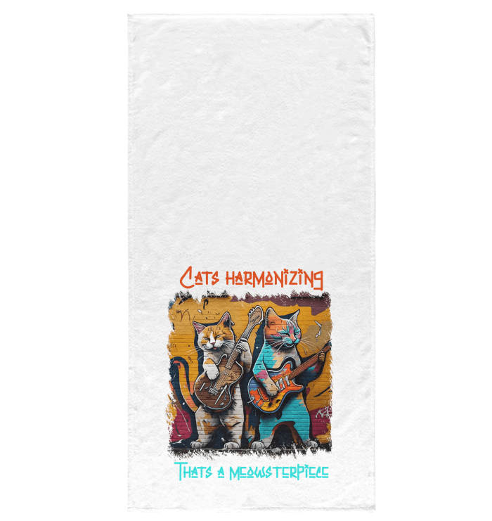 Thats A Meowsterpiece Bath Towel - Beyond T-shirts