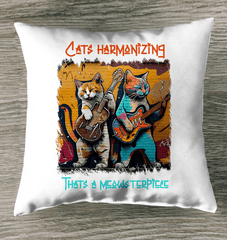 Thats A Meowsterpiece Indoor Pillow - Beyond T-shirts