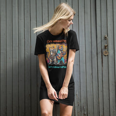 Thats A Meowsterpiece Organic cotton t-shirt dress - Beyond T-shirts