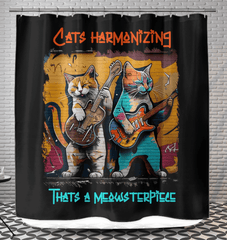 Thats A Meowsterpiece Shower Curtain - Beyond T-shirts