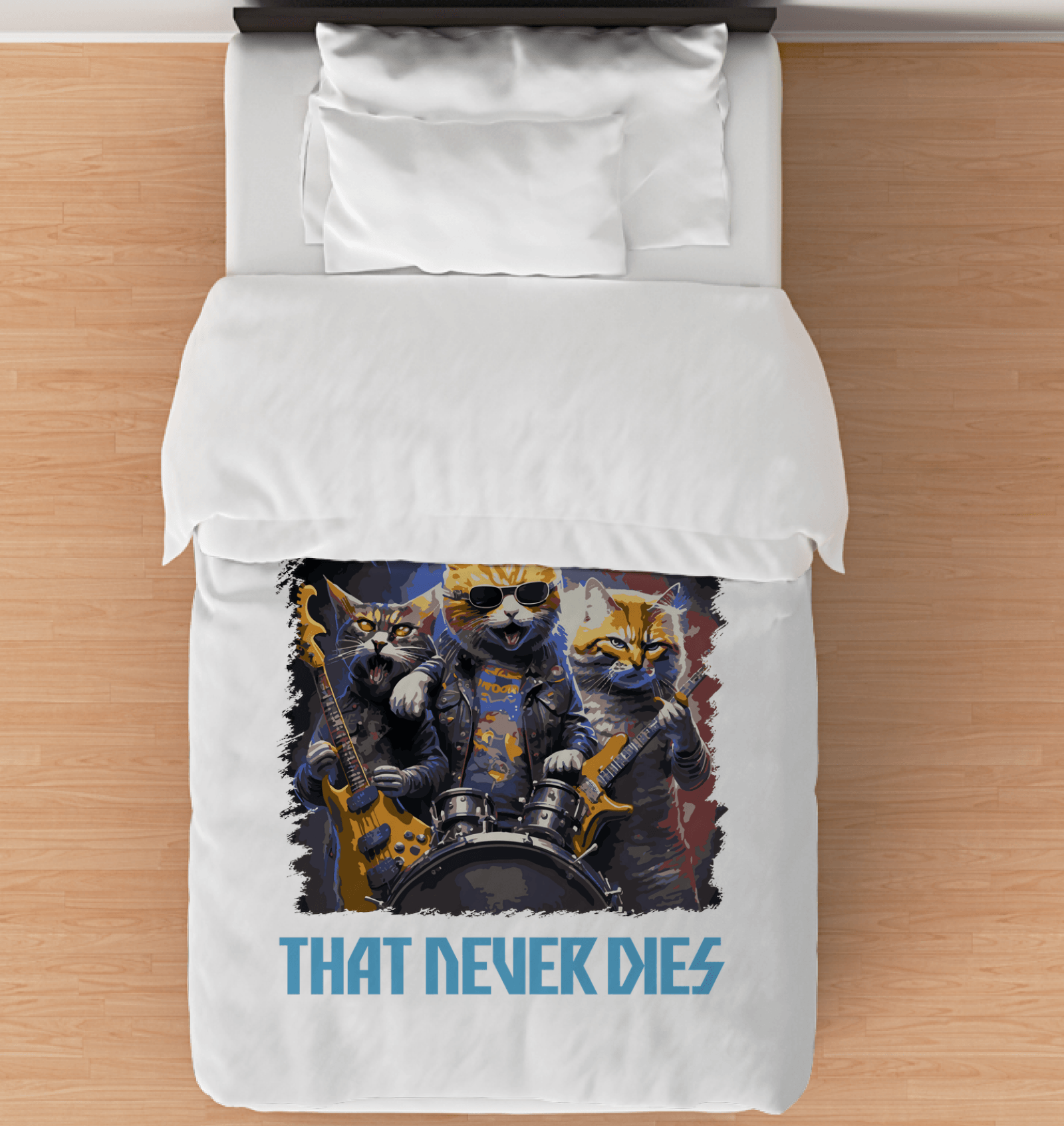 The Genre That Never Dies Comforter - Twin - Beyond T-shirts