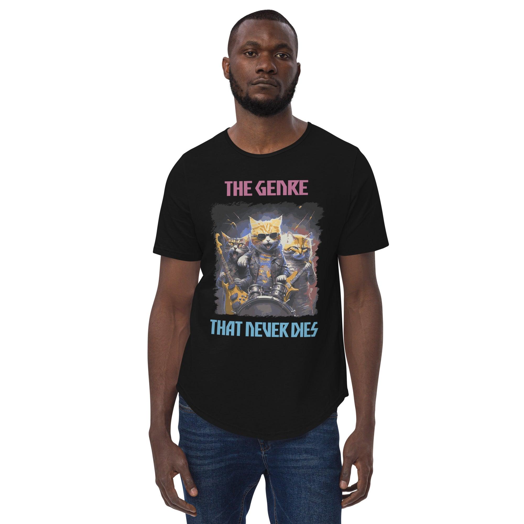 The Genre That Never Dies Men's Curved Hem T-Shirt - Beyond T-shirts