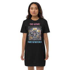 The Genre That Never Dies Organic cotton t-shirt dress - Beyond T-shirts