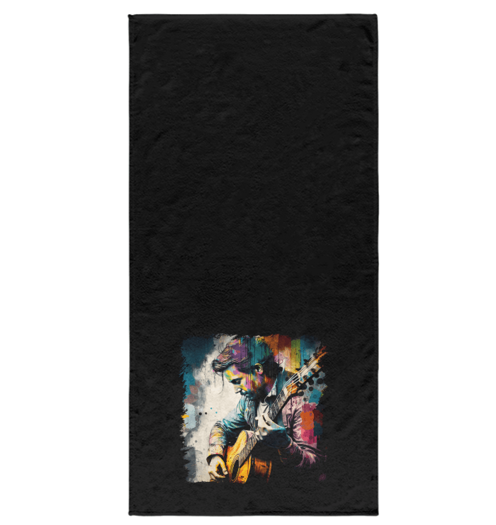 The Guitar Speaks My Soul Bath Towel - Beyond T-shirts