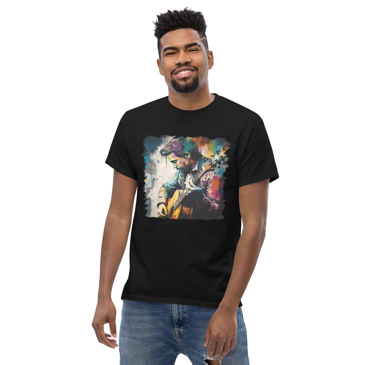 The Guitar Speaks My Soul Men's Classic Tee - Beyond T-shirts