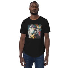 The Guitar Speaks My Soul Men's Curved Hem T-Shirt - Beyond T-shirts