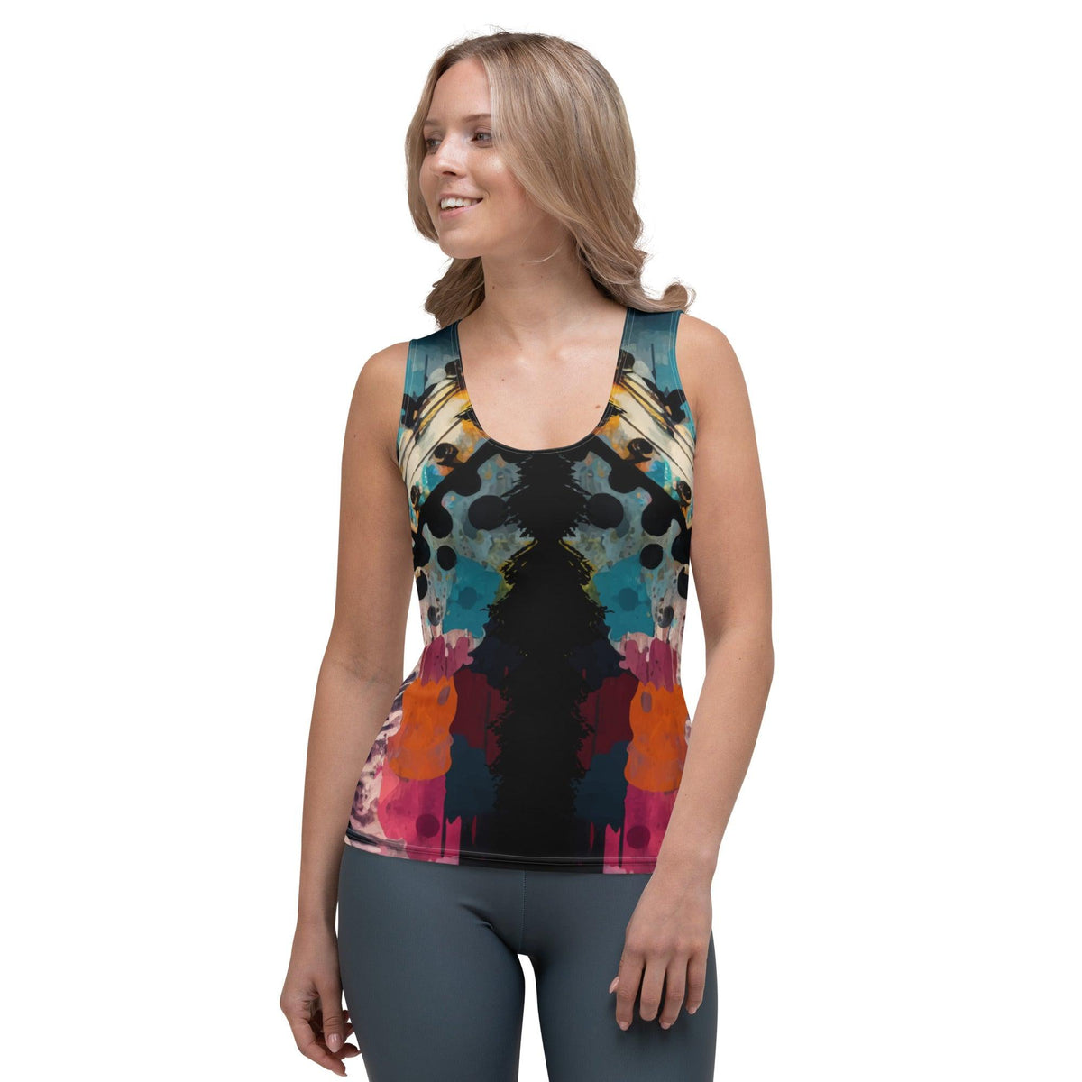 The Guitar Speaks My Soul Sublimation Cut & Sew Tank Top - Beyond T-shirts