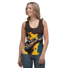 The Only Limit Is Fear Sublimation Cut & Sew Tank Top - Beyond T-shirts