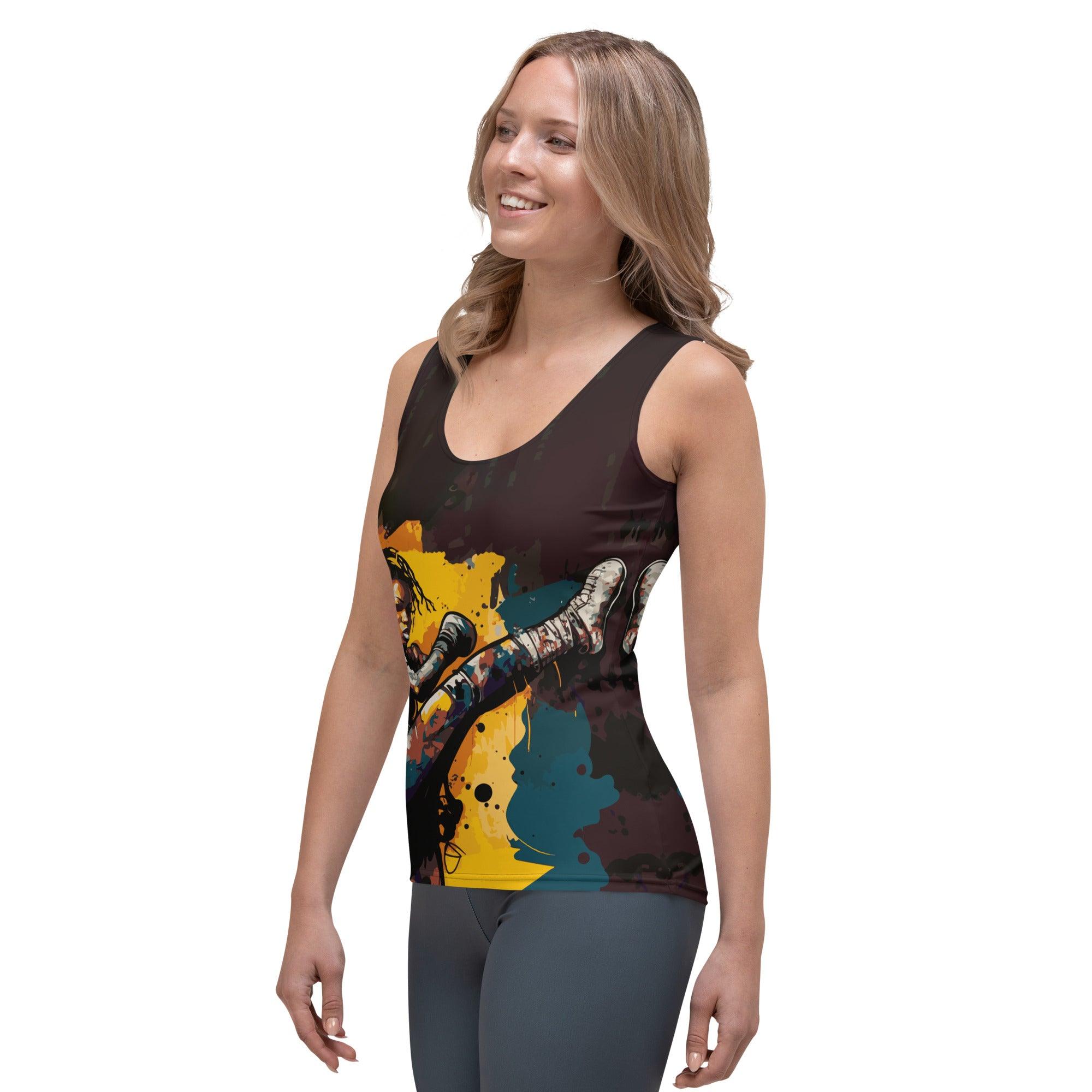 The Only Limit Is Fear Sublimation Cut & Sew Tank Top - Beyond T-shirts