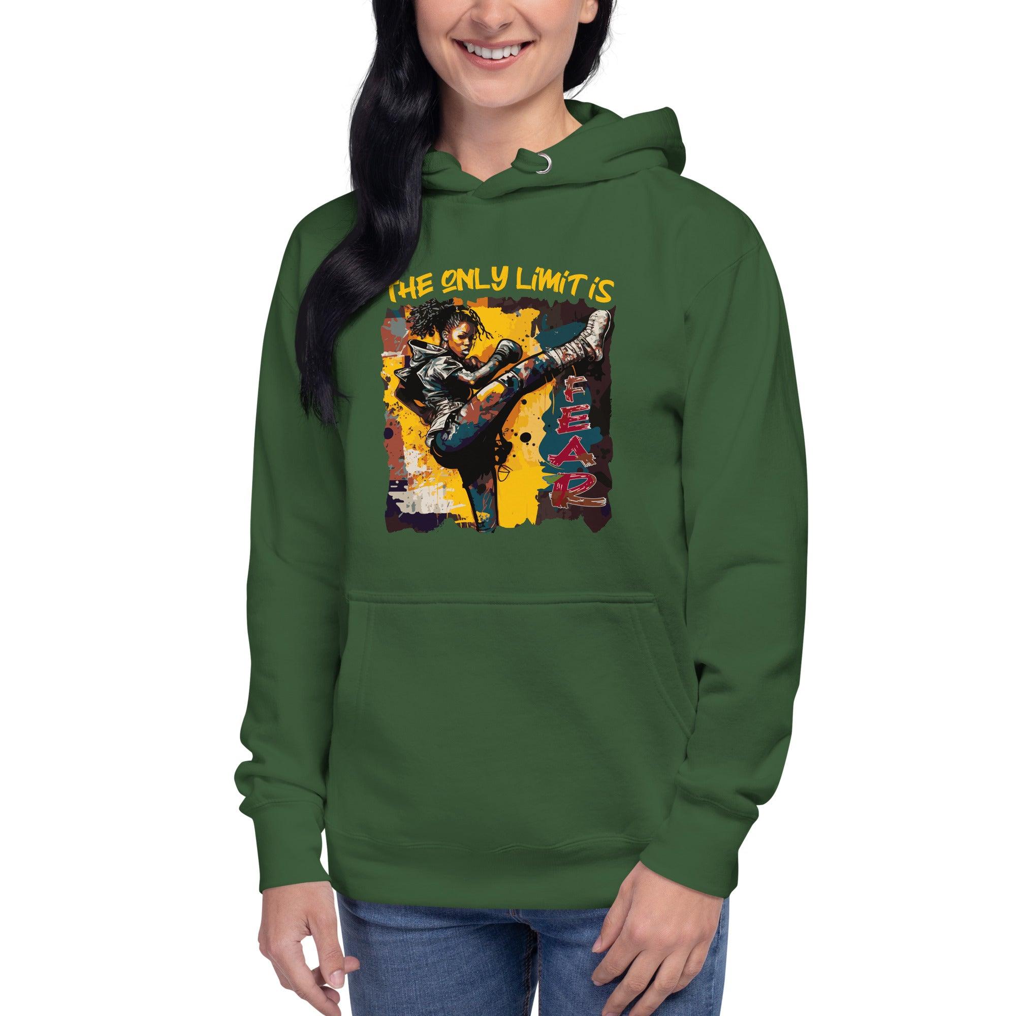 The Only Limit Is Fear Unisex Hoodie - Beyond T-shirts