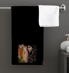 The Saxophone Empowers Her Bath Towel - Beyond T-shirts