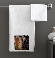 The Saxophone Empowers Her Bath Towel - Beyond T-shirts