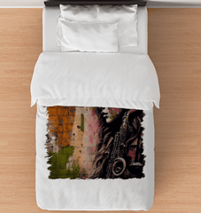 The Saxophone Empowers Her Duvet Cover - Beyond T-shirts