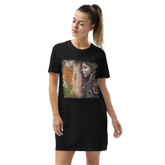 The Saxophone Empowers Her Organic Cotton T-shirt Dress - Beyond T-shirts