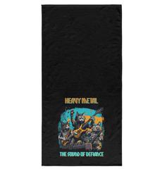 The Sound Of Defiance Bath Towel - Beyond T-shirts