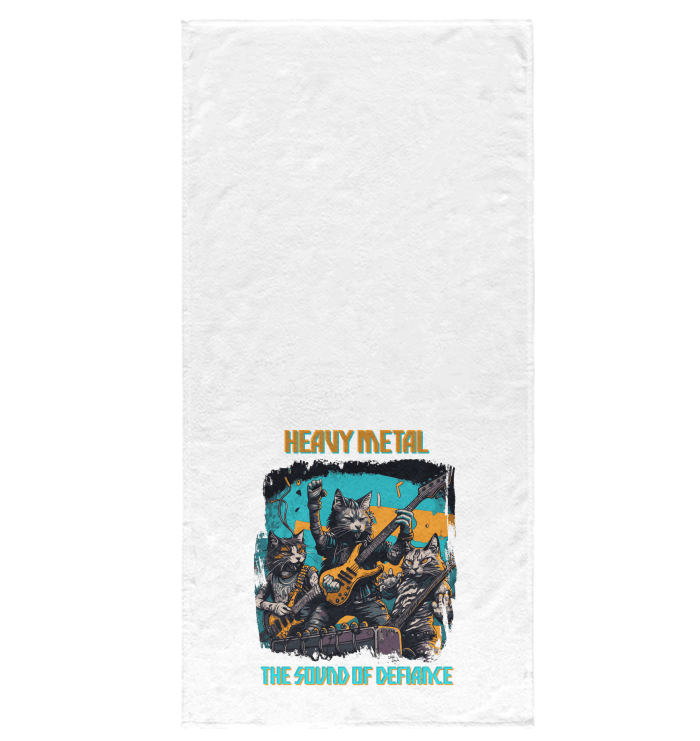 The Sound Of Defiance Bath Towel - Beyond T-shirts