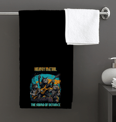 The Sound Of Defiance Bath Towel - Beyond T-shirts