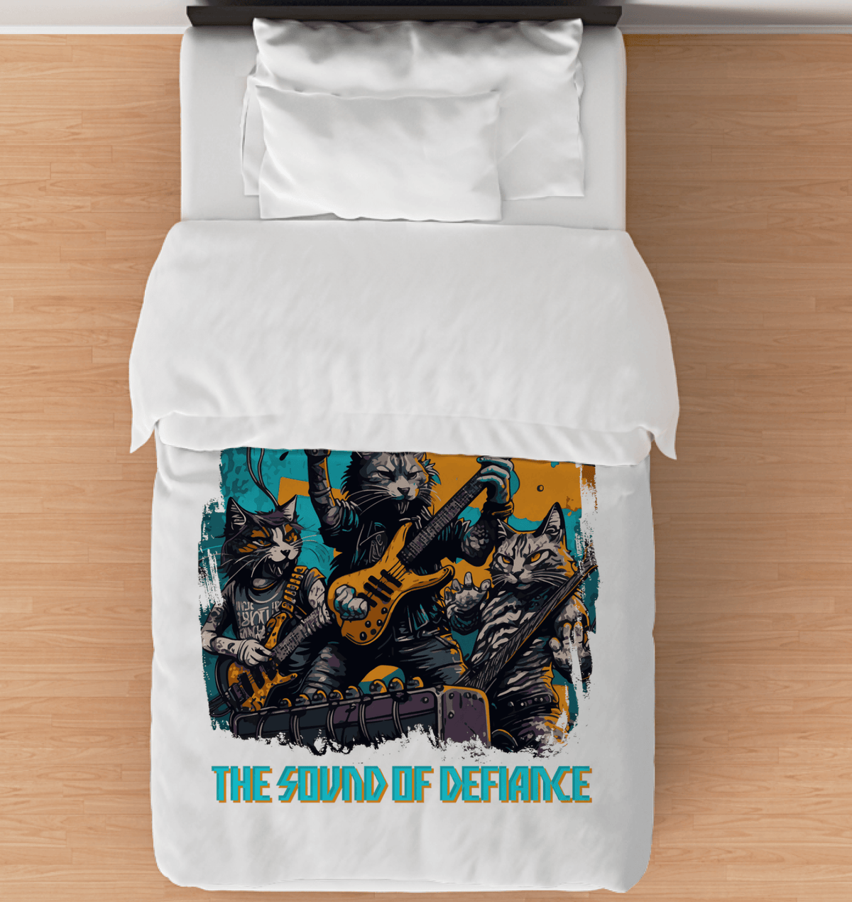 The Sound Of Defiance Comforter - Twin - Beyond T-shirts