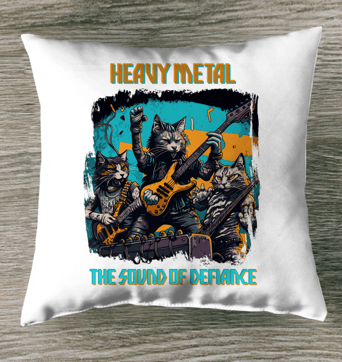 The Sound Of Defiance Indoor Pillow - Beyond T-shirts