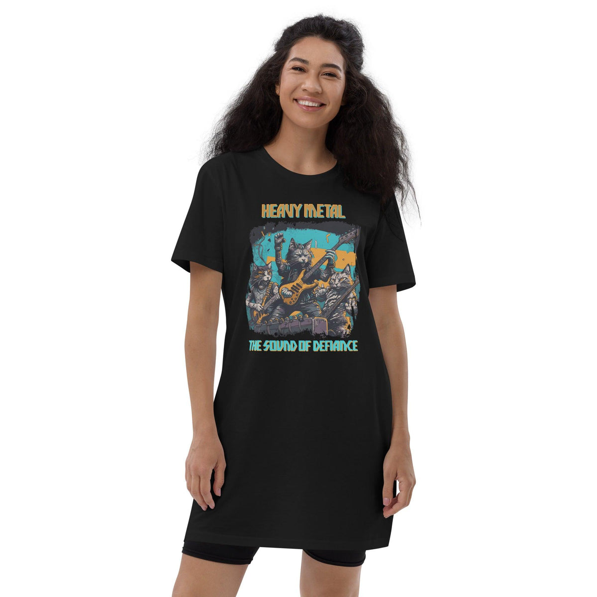 The Sound Of Defiance Organic cotton t-shirt dress - Beyond T-shirts