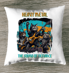 The Sound Of Defiance Outdoor Pillow - Beyond T-shirts