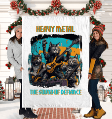 The Sound Of Defiance Sherpa Blanket - Beyond T-shirts