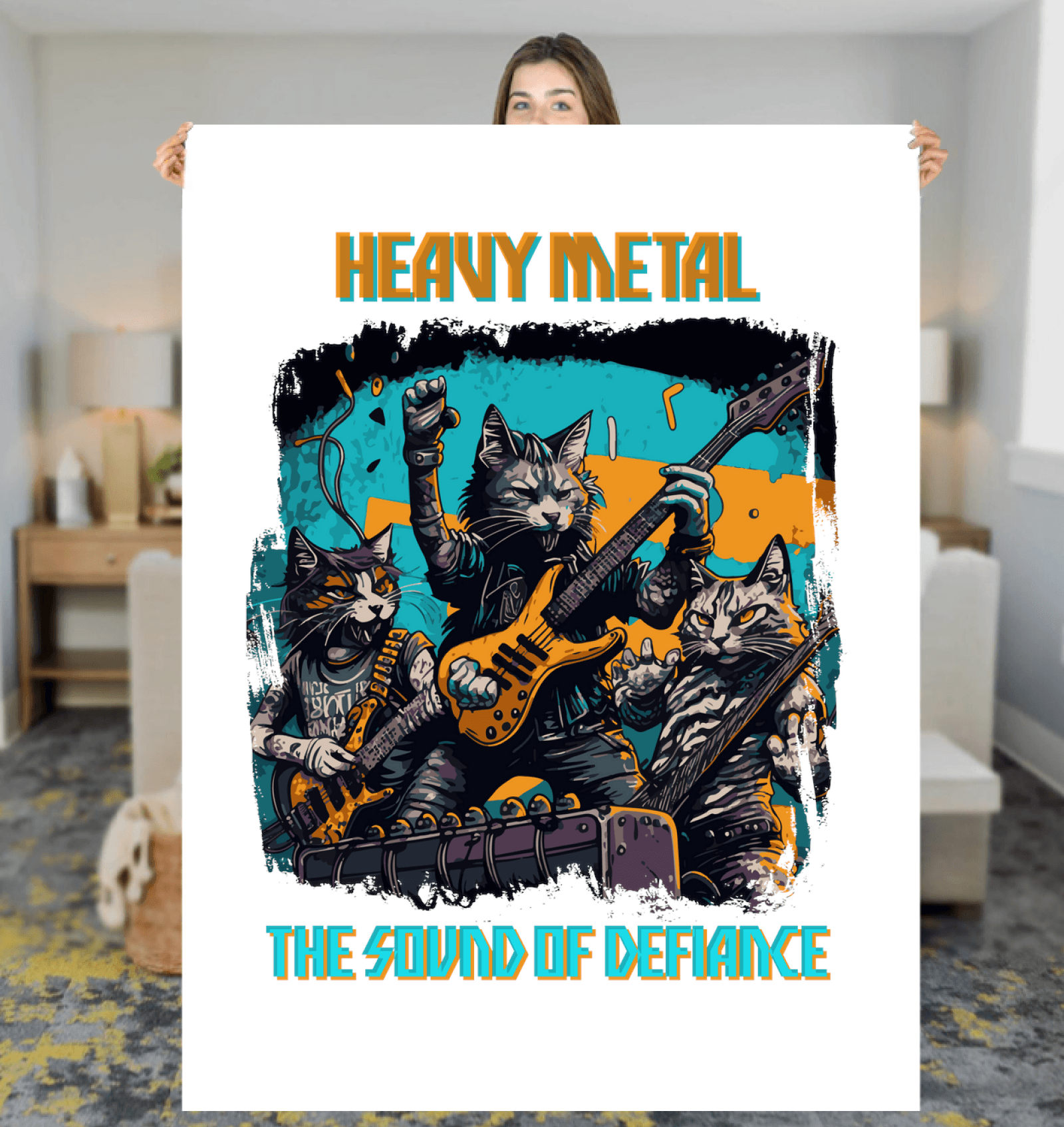 The Sound Of Defiance Sherpa Blanket - Beyond T-shirts