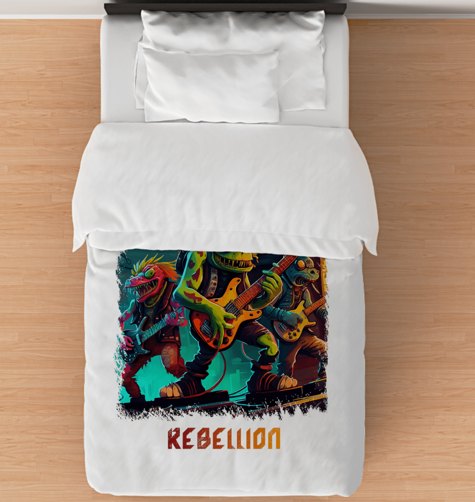 The Sound Of Rebellion Comforter - Twin - Beyond T-shirts