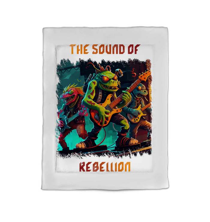 The Sound Of Rebellion Comforter - Twin - Beyond T-shirts