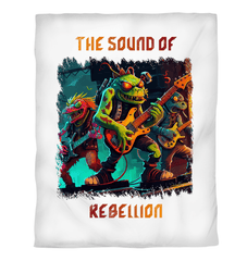 The Sound Of Rebellion Duvet Cover - Beyond T-shirts