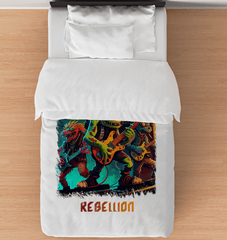 The Sound Of Rebellion Duvet Cover - Beyond T-shirts