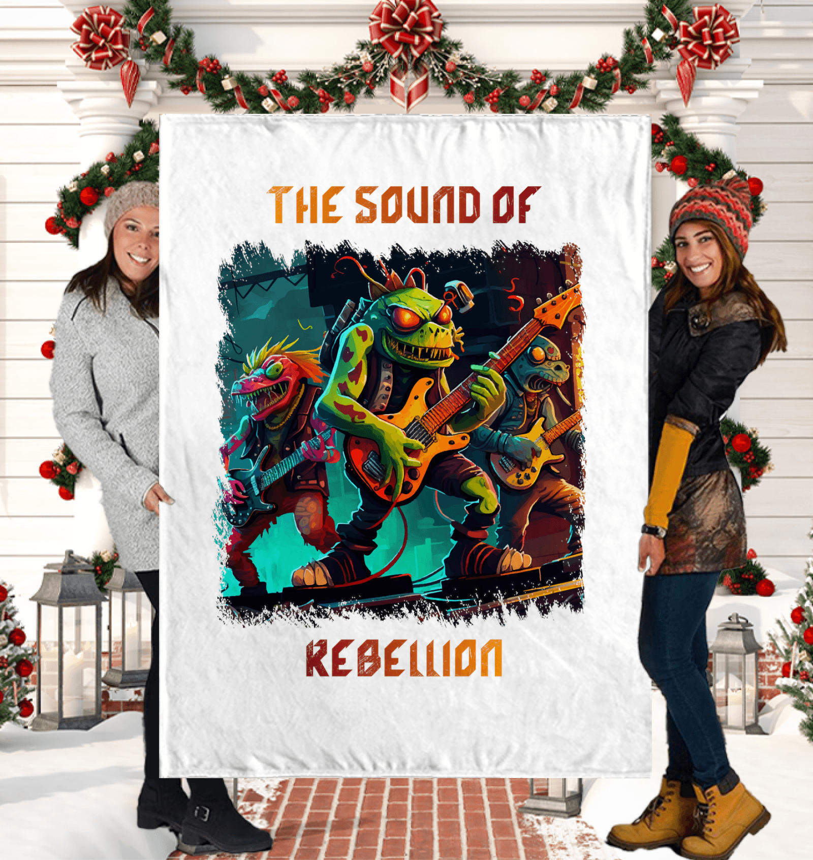 The Sound Of Rebellion Sherpa Blanket - Beyond T-shirts