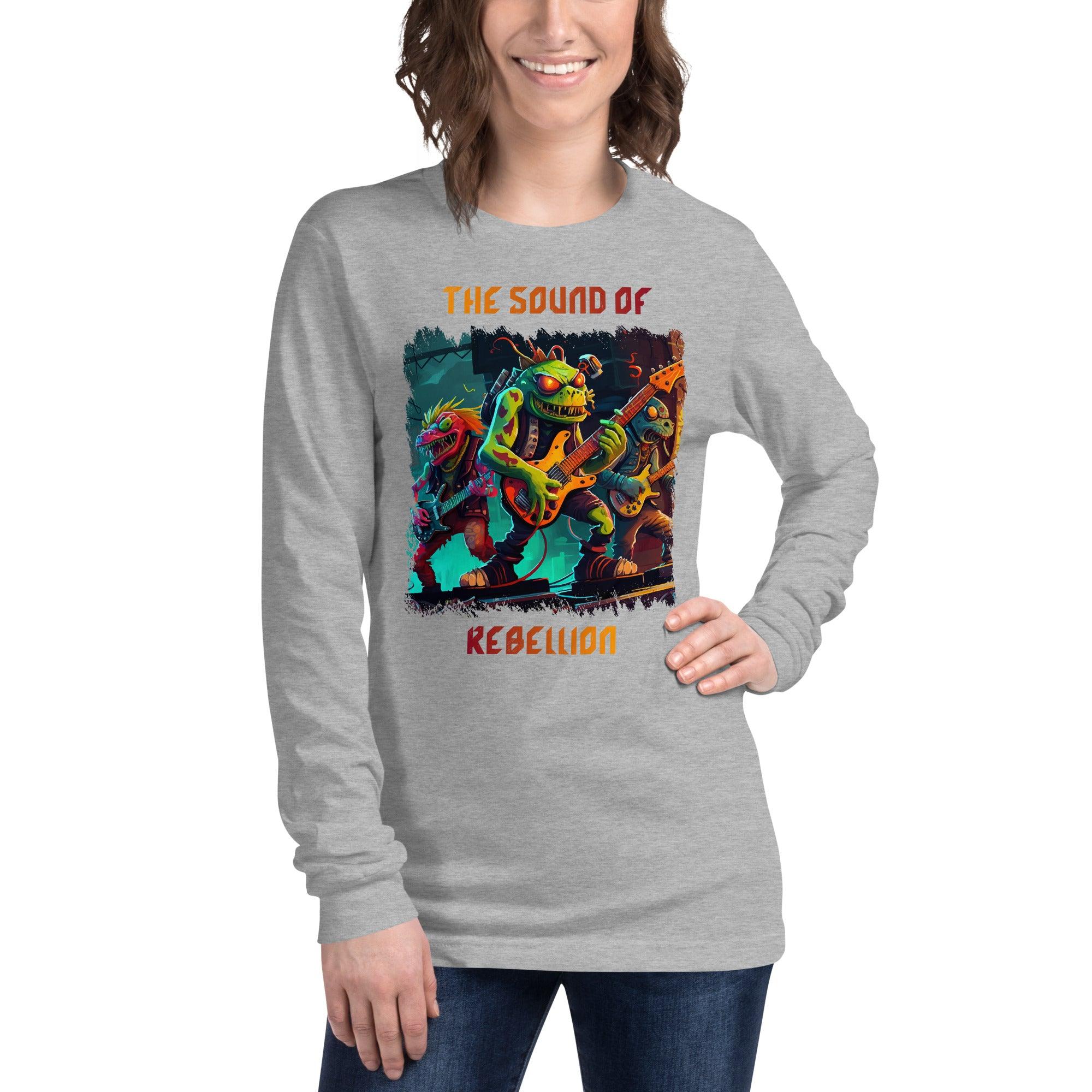 The sound Of Rebellion Unisex Long Sleeve Tee - Beyond T-shirts