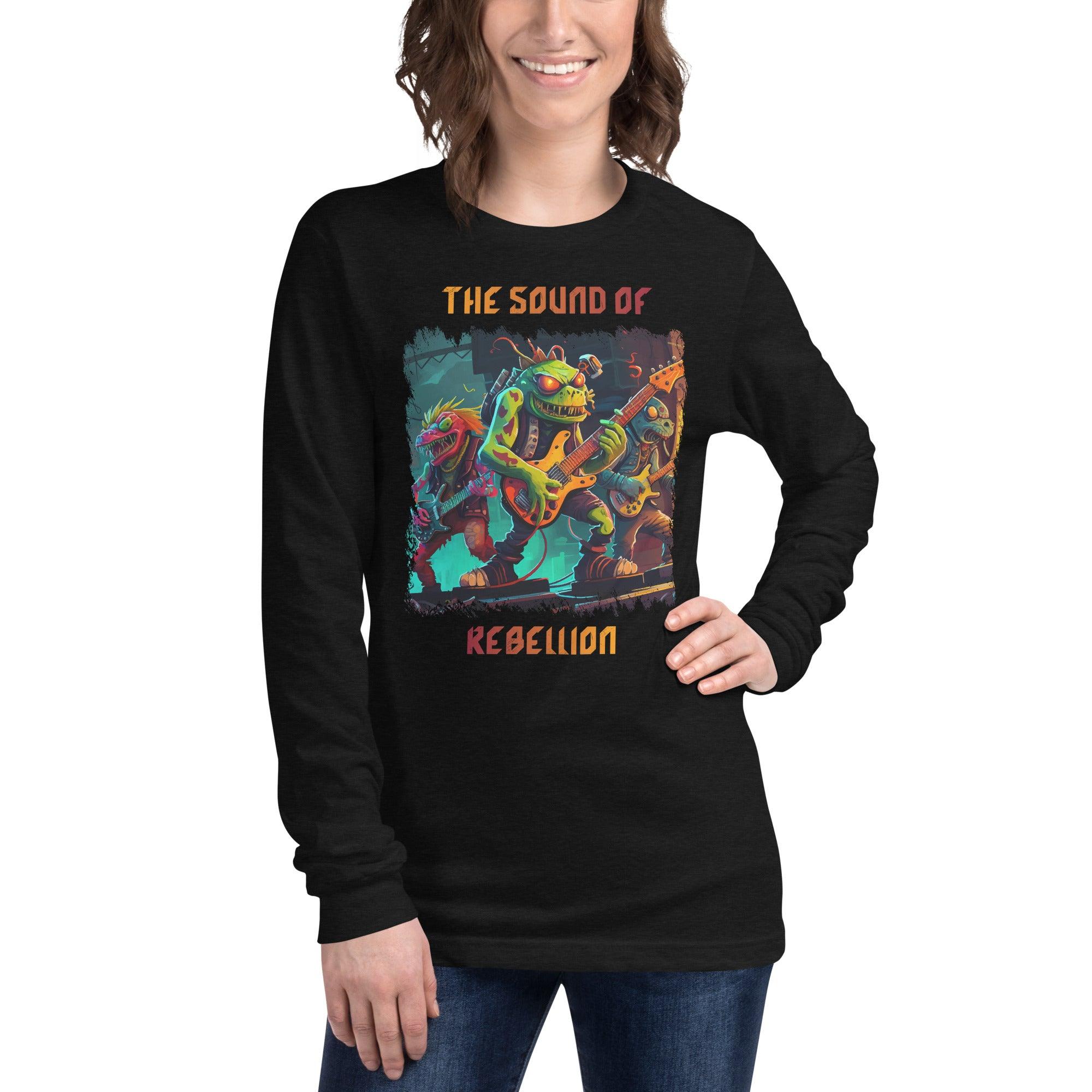 The sound Of Rebellion Unisex Long Sleeve Tee - Beyond T-shirts