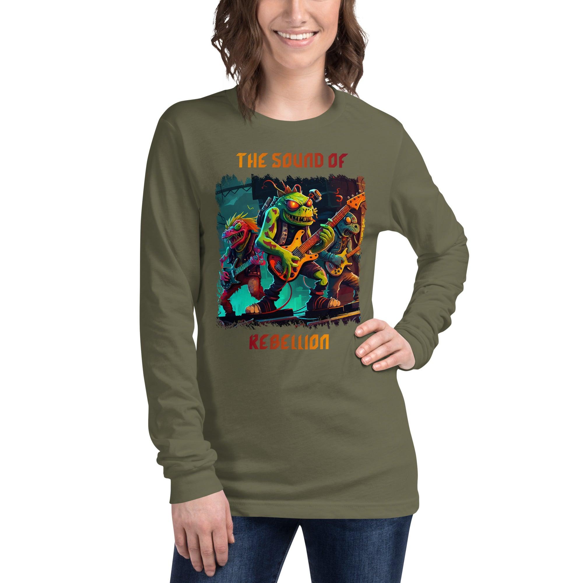 The sound Of Rebellion Unisex Long Sleeve Tee - Beyond T-shirts