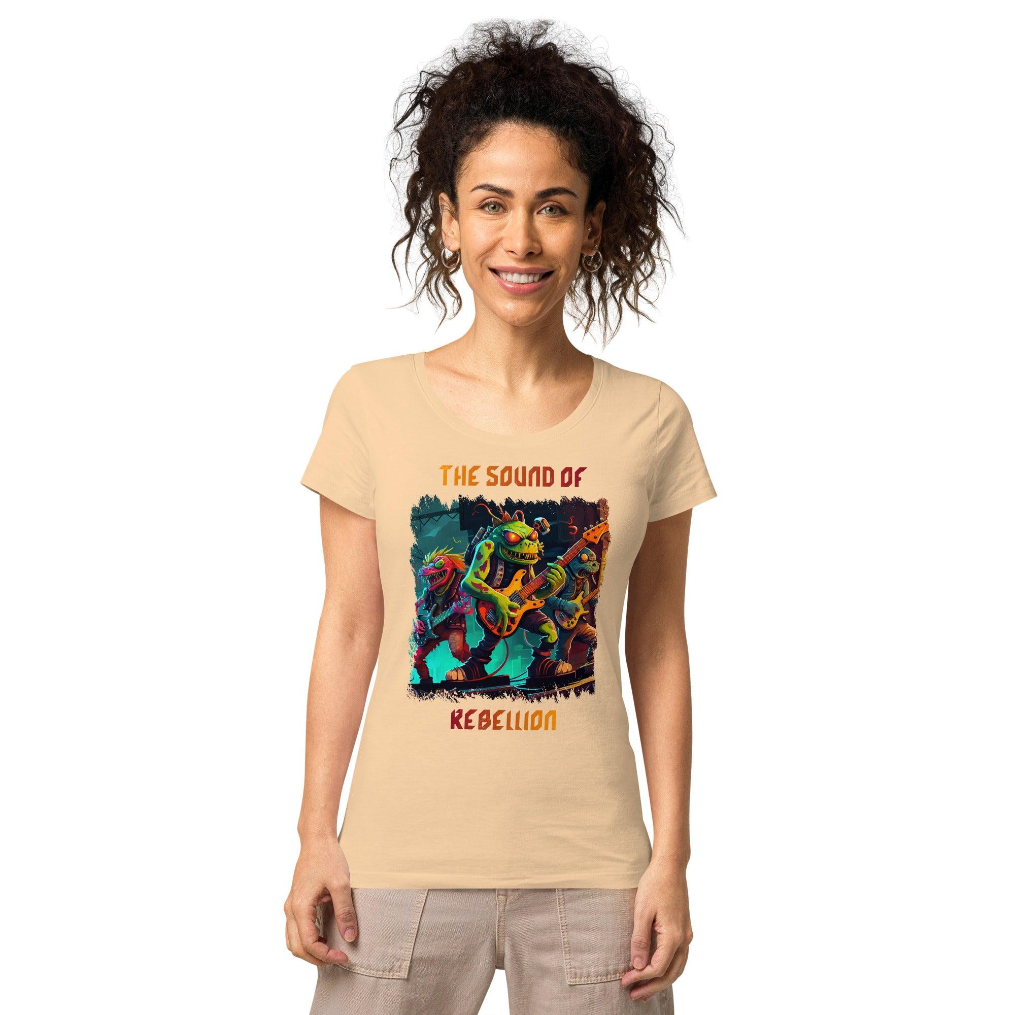 The sound of rebellion women’s basic organic t-shirt - Beyond T-shirts