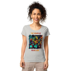 The sound of rebellion women’s basic organic t-shirt - Beyond T-shirts