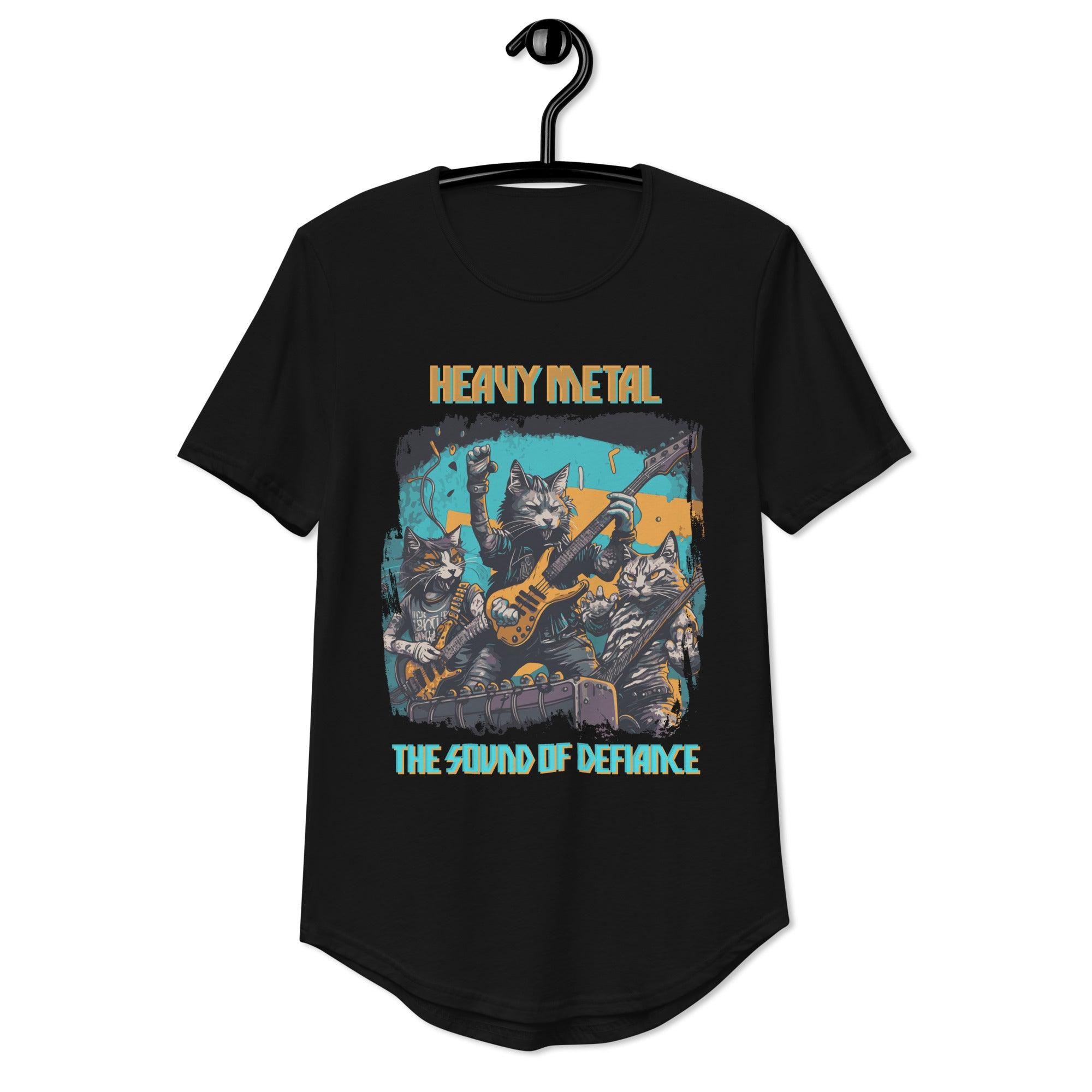 The Sound Off Defiance Men's Curved Hem T-Shirt - Beyond T-shirts